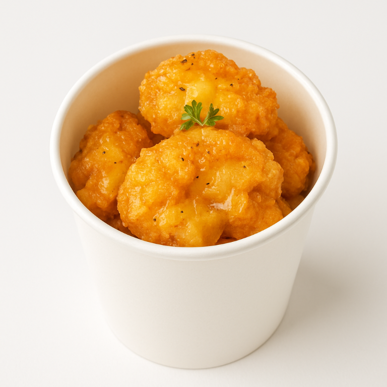 Crispy Fried Chicken with Sweet Lemon Sauce