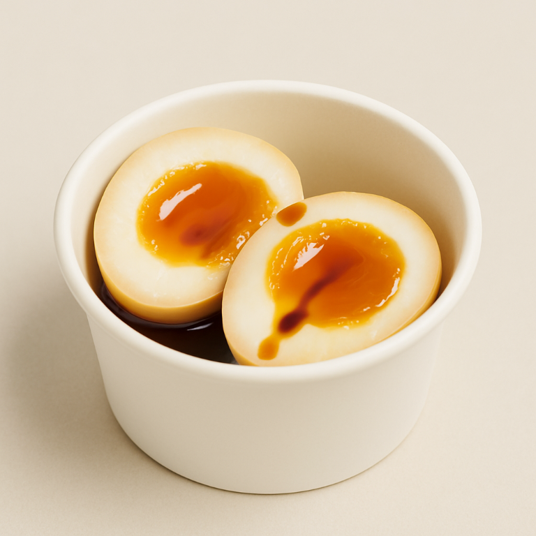 Soy sauce soft-boiled egg